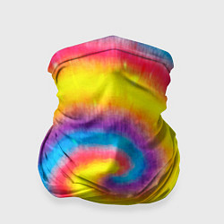 Бандана-труба Тай-дай сочные цвета, цвет: 3D-принт