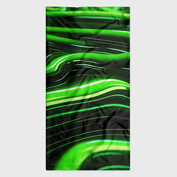 Бандана-труба Зеленые объемные элементы, цвет: 3D-принт — фото 2