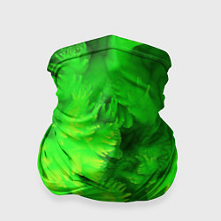 Бандана-труба Green abstract texture, цвет: 3D-принт