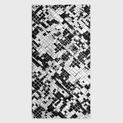 Бандана-труба Чёрно-белая сеть, цвет: 3D-принт — фото 2