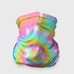 Бандана Tie-Dye кислотный в стиле барби