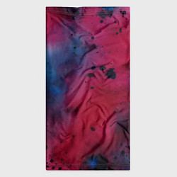 Бандана-труба Акварельные брызги в розовом, цвет: 3D-принт — фото 2