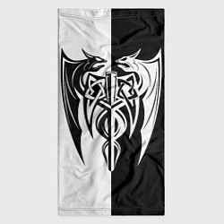 Бандана-труба Демоны - кельтика, цвет: 3D-принт — фото 2