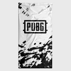 Бандана-труба PUBG black color splash game, цвет: 3D-принт — фото 2