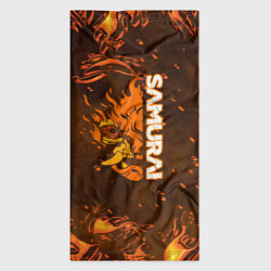 Бандана-труба Samurai огненное лого, цвет: 3D-принт — фото 2