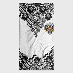 Бандана-труба Имперский узор Россия герб патриотизм, цвет: 3D-принт — фото 2