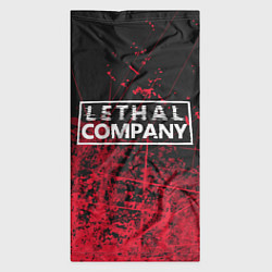 Бандана-труба Lethal Company: Red Trail, цвет: 3D-принт — фото 2