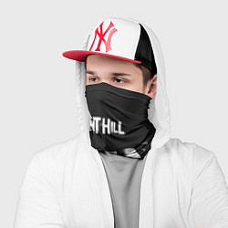 Бандана-труба Silent Hill геометрия, цвет: 3D-принт — фото 2