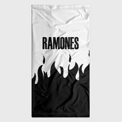 Бандана-труба Ramones fire black rock, цвет: 3D-принт — фото 2