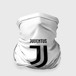 Бандана-труба Juventus black geometry sport, цвет: 3D-принт