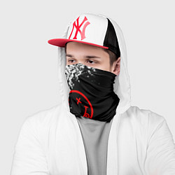 Бандана-труба Нирвана краски, цвет: 3D-принт — фото 2