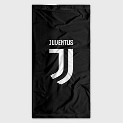 Бандана-труба Juventus sport fc белое лого, цвет: 3D-принт — фото 2