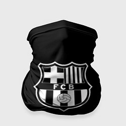 Бандана Barcelona fc club белое лого