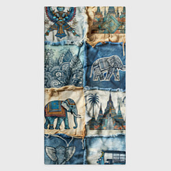 Бандана-труба Пэчворк из Тайланда, цвет: 3D-принт — фото 2