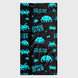 Бандана-труба Game over 1 player 2 player, цвет: 3D-принт — фото 2