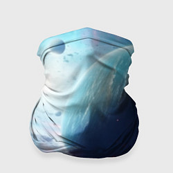 Бандана-труба Одинокая планета, цвет: 3D-принт