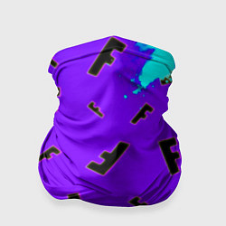 Бандана-труба Fortnite neon steel colors epic, цвет: 3D-принт