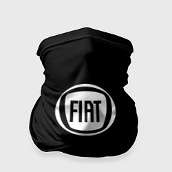 Бандана-труба FIAT logo white, цвет: 3D-принт