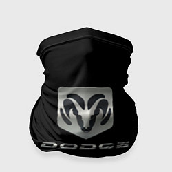 Бандана-труба Dodge logo, цвет: 3D-принт