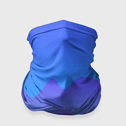 Бандана-труба Волнистые линии с эффектом, цвет: 3D-принт