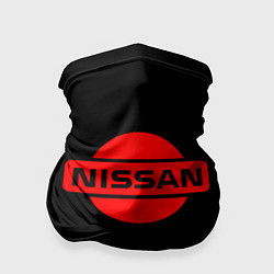 Бандана Nissan red logo