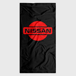 Бандана-труба Nissan red logo, цвет: 3D-принт — фото 2