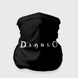 Бандана Diablo logo white