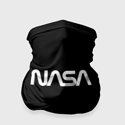 Бандана Nasa white logo