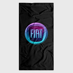 Бандана-труба FIAT logo neon, цвет: 3D-принт — фото 2