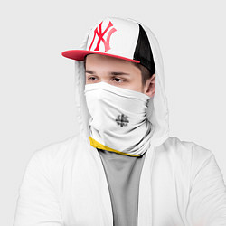 Бандана-труба За веру царя и святую триединую Русь Малая черная, цвет: 3D-принт — фото 2