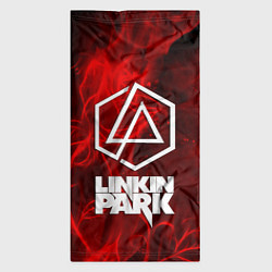 Бандана-труба Linkin park fire flower, цвет: 3D-принт — фото 2