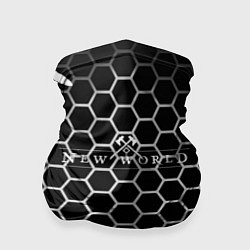 Бандана-труба New world hexagon, цвет: 3D-принт