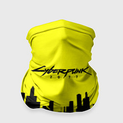 Бандана Cyberpunk 2077 geometry yellow