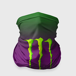 Бандана-труба Monster energy gradient, цвет: 3D-принт