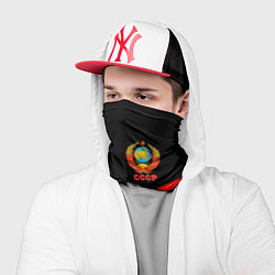 Бандана-труба СССР краски абстрактные текстура, цвет: 3D-принт — фото 2