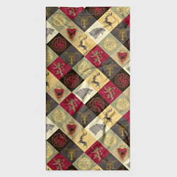 Бандана-труба Лого домов Игра престолов паттерн, цвет: 3D-принт — фото 2