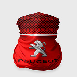 Бандана-труба Peugeot metal steel, цвет: 3D-принт