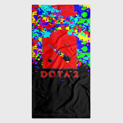 Бандана-труба Dota абстрактные краски, цвет: 3D-принт — фото 2