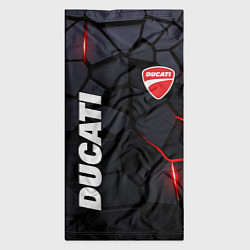 Бандана-труба Ducati - плиты с эффектом свечения, цвет: 3D-принт — фото 2