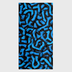 Бандана-труба Синее граффити, цвет: 3D-принт — фото 2