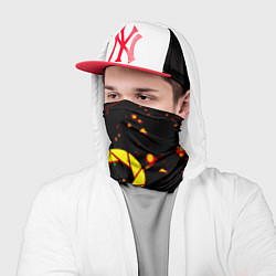 Бандана-труба Portal кислотные краски, цвет: 3D-принт — фото 2