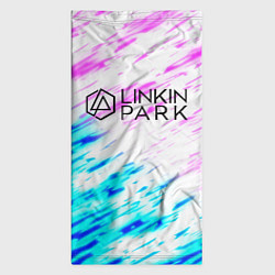 Бандана-труба Linkin park rock краски, цвет: 3D-принт — фото 2