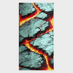 Бандана-труба Треснувший камень жёлтый, цвет: 3D-принт — фото 2