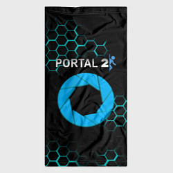 Бандана-труба Portal соты броня, цвет: 3D-принт — фото 2