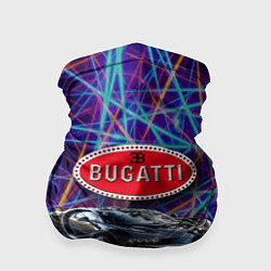 Бандана-труба Bugatti Italy - мечта автомобилиста, цвет: 3D-принт