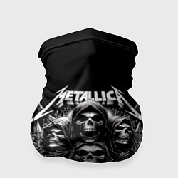 Бандана Metallica - four skulls