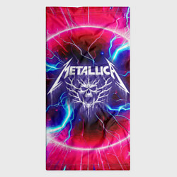 Бандана-труба Metallica - neon glow, цвет: 3D-принт — фото 2