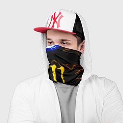 Бандана-труба Monster energy storm, цвет: 3D-принт — фото 2