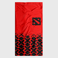 Бандана-труба Dota игровой паттерн, цвет: 3D-принт — фото 2