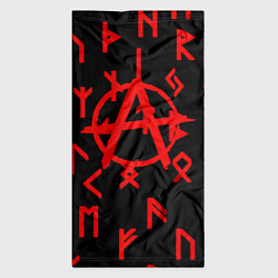 Бандана-труба Анархия символы, цвет: 3D-принт — фото 2